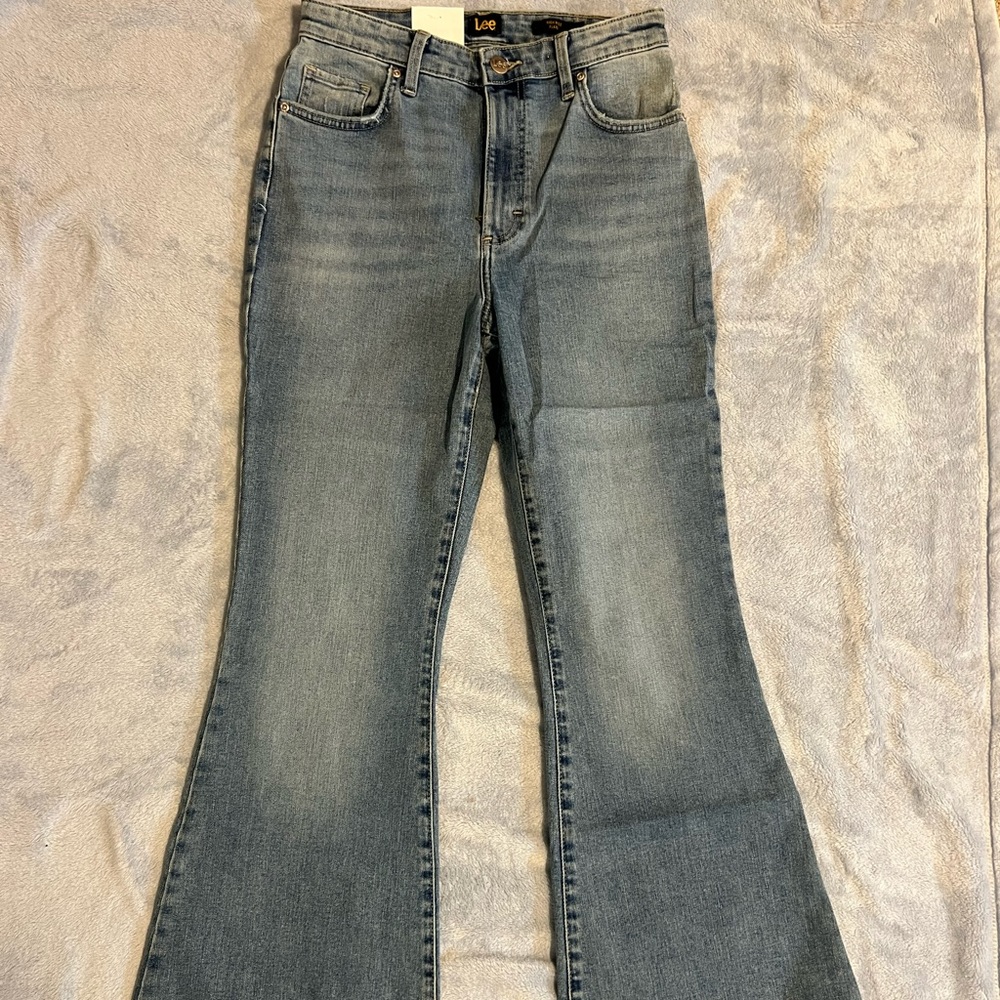 High rise Flare or Bell Bottoms Jeans